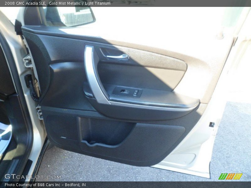 Gold Mist Metallic / Light Titanium 2008 GMC Acadia SLE