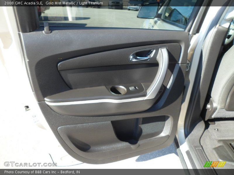 Gold Mist Metallic / Light Titanium 2008 GMC Acadia SLE