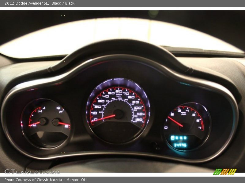  2012 Avenger SE SE Gauges