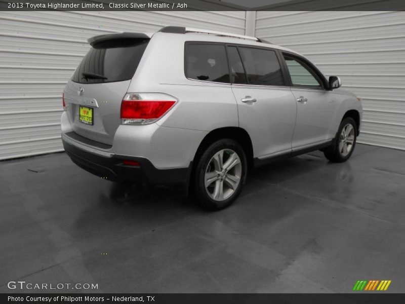 Classic Silver Metallic / Ash 2013 Toyota Highlander Limited