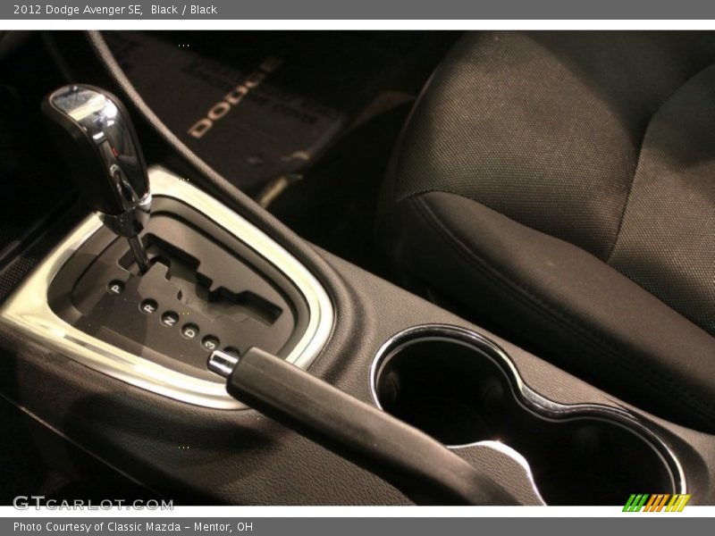 Black / Black 2012 Dodge Avenger SE