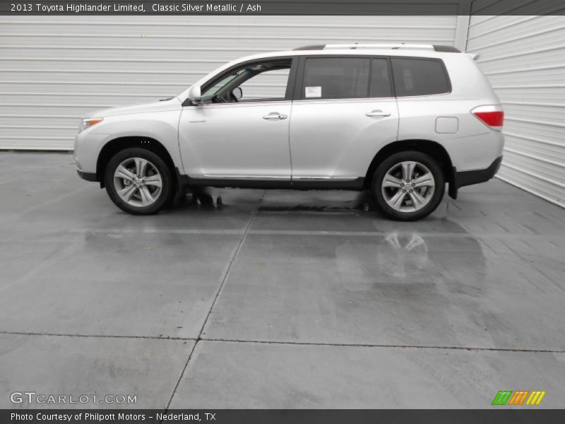  2013 Highlander Limited Classic Silver Metallic