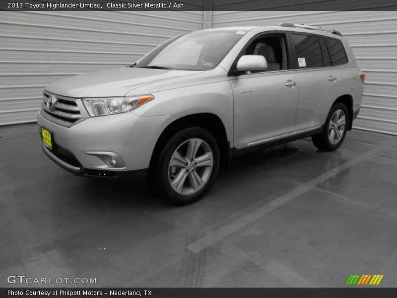 Classic Silver Metallic / Ash 2013 Toyota Highlander Limited