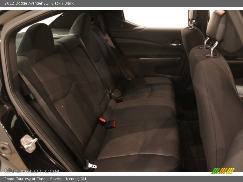 Black / Black 2012 Dodge Avenger SE