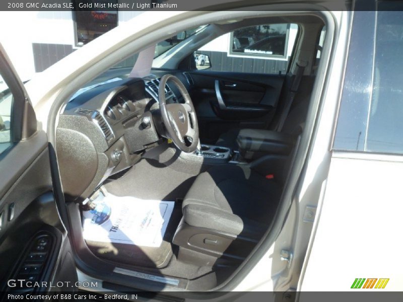 Gold Mist Metallic / Light Titanium 2008 GMC Acadia SLE