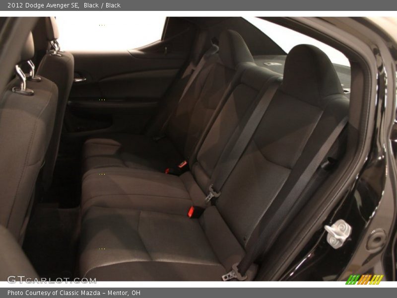 Black / Black 2012 Dodge Avenger SE