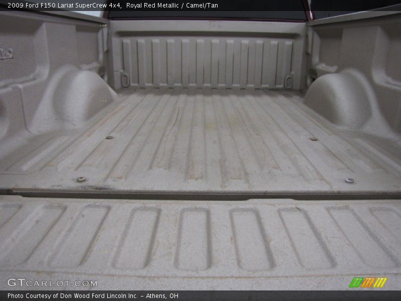 Royal Red Metallic / Camel/Tan 2009 Ford F150 Lariat SuperCrew 4x4