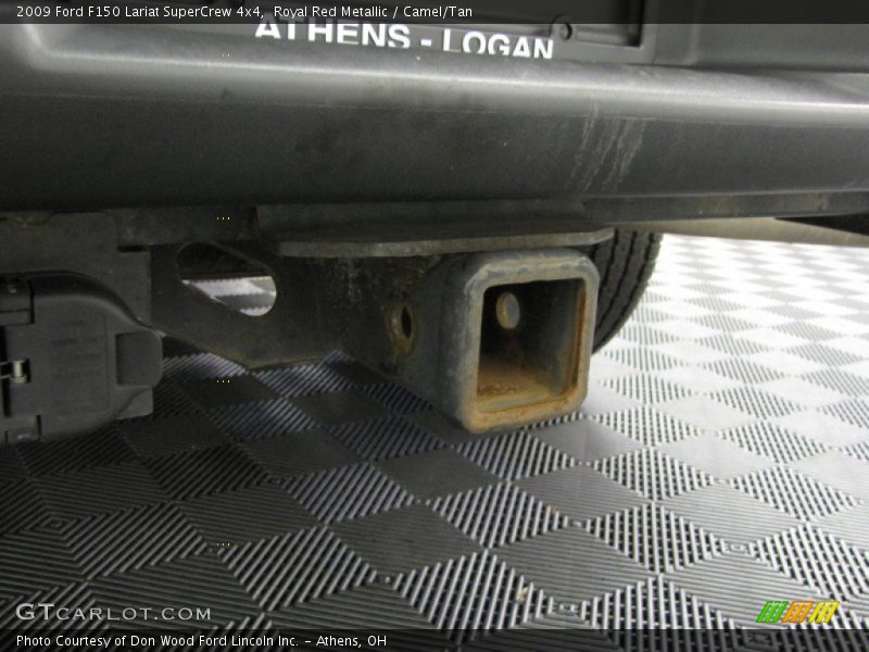 Royal Red Metallic / Camel/Tan 2009 Ford F150 Lariat SuperCrew 4x4