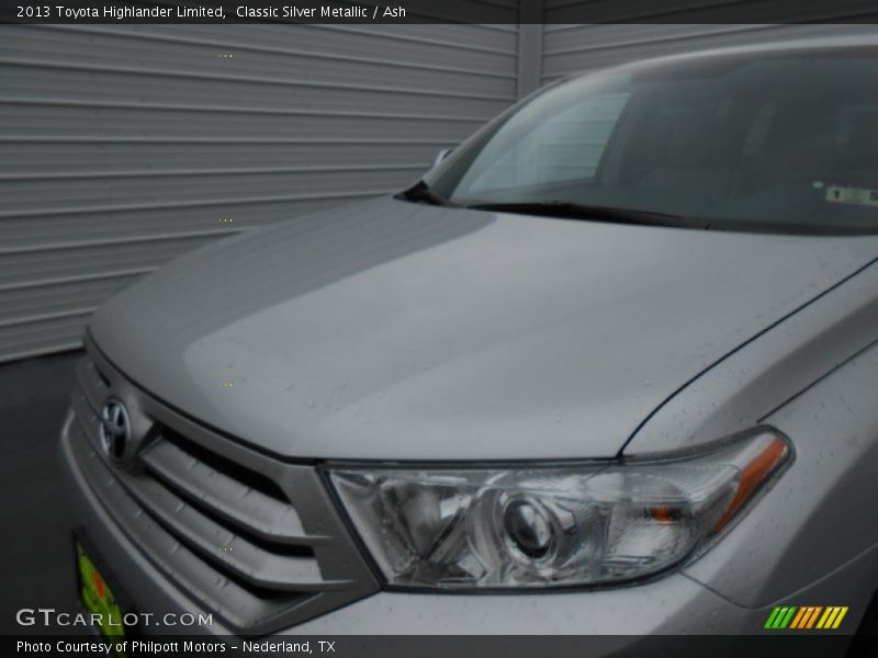 Classic Silver Metallic / Ash 2013 Toyota Highlander Limited