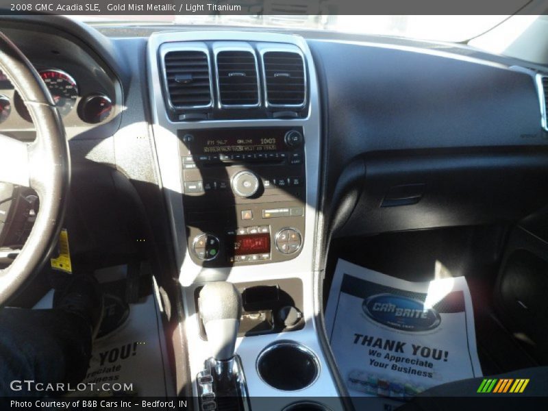Gold Mist Metallic / Light Titanium 2008 GMC Acadia SLE