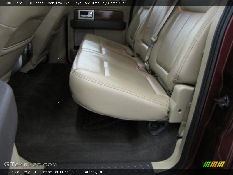 Royal Red Metallic / Camel/Tan 2009 Ford F150 Lariat SuperCrew 4x4