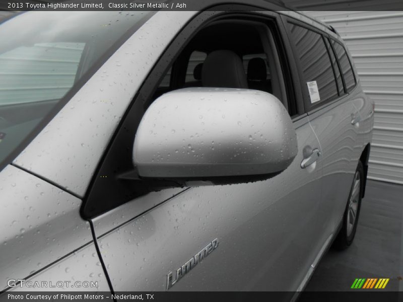 Classic Silver Metallic / Ash 2013 Toyota Highlander Limited