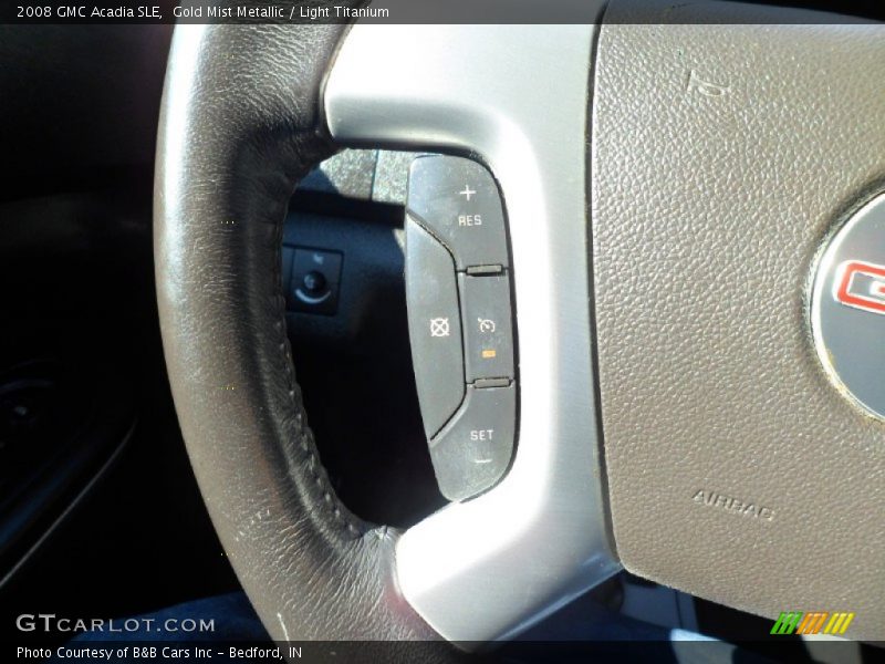 Gold Mist Metallic / Light Titanium 2008 GMC Acadia SLE