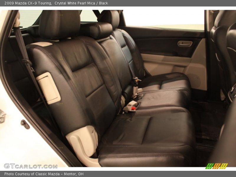 Crystal White Pearl Mica / Black 2009 Mazda CX-9 Touring