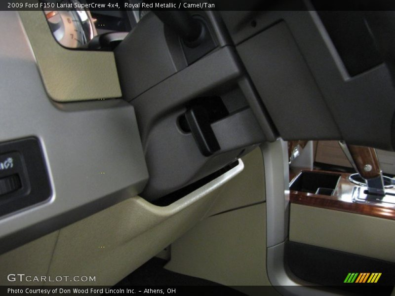 Royal Red Metallic / Camel/Tan 2009 Ford F150 Lariat SuperCrew 4x4