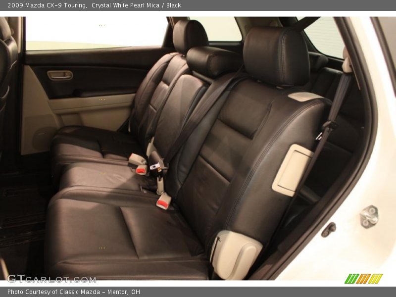 Crystal White Pearl Mica / Black 2009 Mazda CX-9 Touring