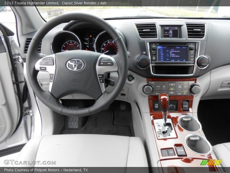 Classic Silver Metallic / Ash 2013 Toyota Highlander Limited