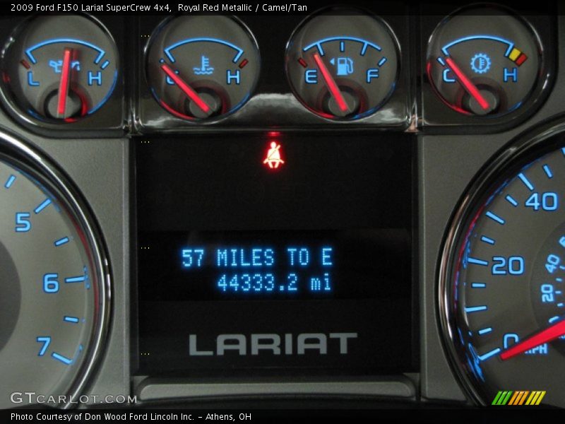  2009 F150 Lariat SuperCrew 4x4 Lariat SuperCrew 4x4 Gauges