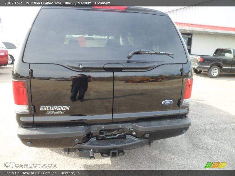 Black / Medium Parchment 2002 Ford Excursion Limited 4x4