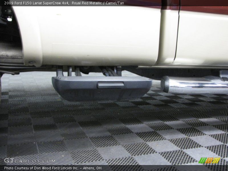 Royal Red Metallic / Camel/Tan 2009 Ford F150 Lariat SuperCrew 4x4