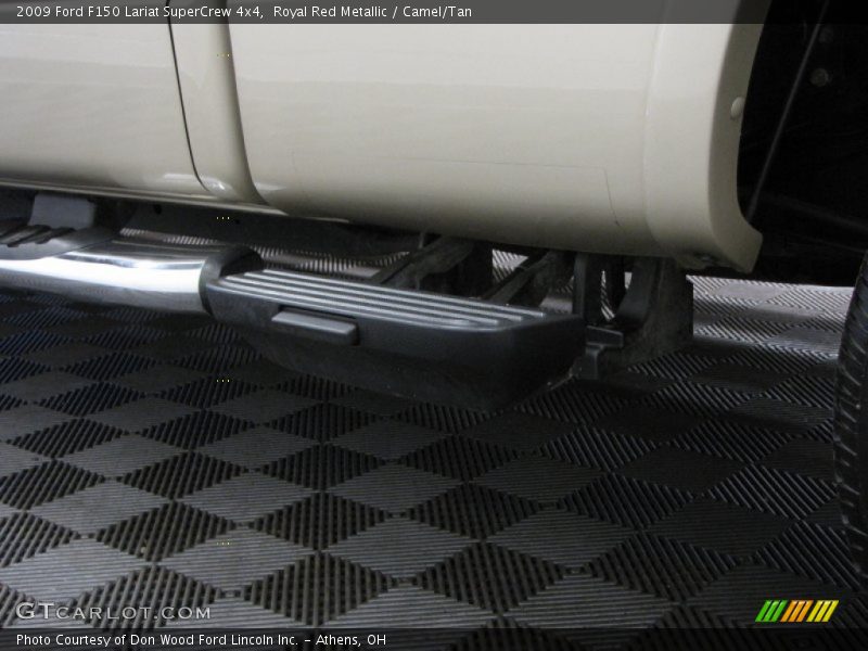 Royal Red Metallic / Camel/Tan 2009 Ford F150 Lariat SuperCrew 4x4