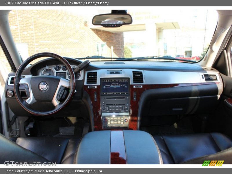 Quicksilver / Ebony/Ebony 2009 Cadillac Escalade EXT AWD