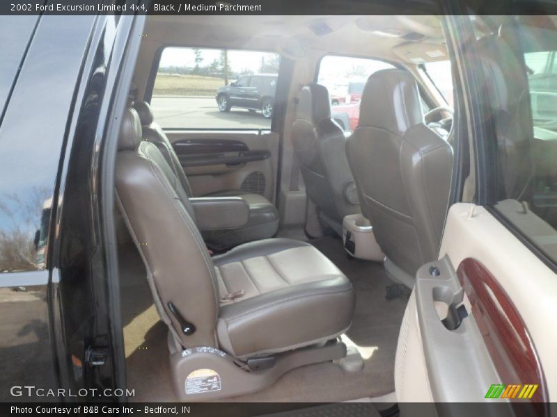 Black / Medium Parchment 2002 Ford Excursion Limited 4x4