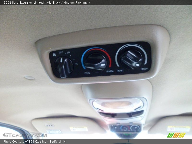 Controls of 2002 Excursion Limited 4x4