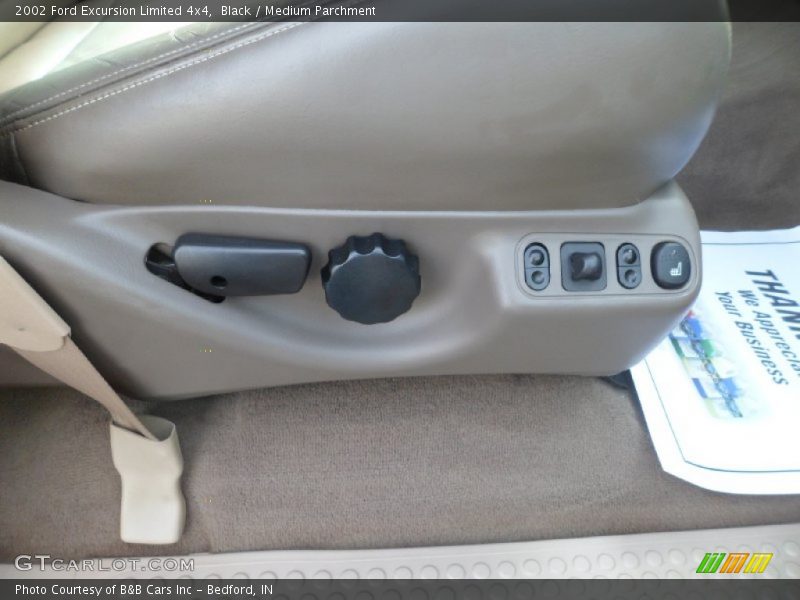 Controls of 2002 Excursion Limited 4x4