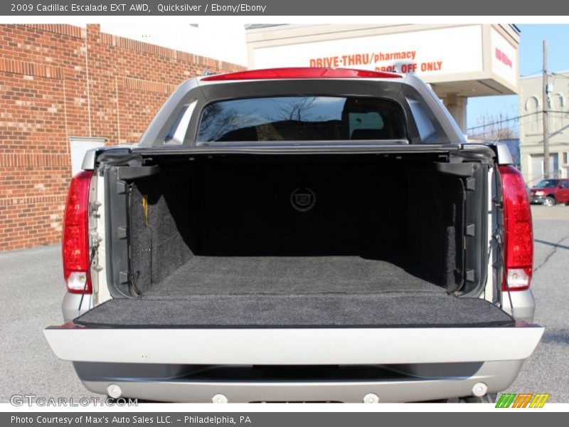 Quicksilver / Ebony/Ebony 2009 Cadillac Escalade EXT AWD