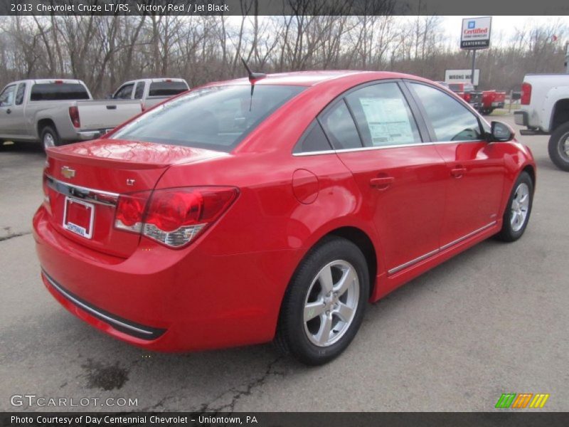 Victory Red / Jet Black 2013 Chevrolet Cruze LT/RS