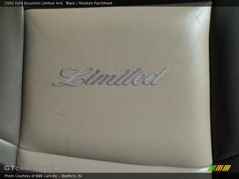 Limited embroidery - 2002 Ford Excursion Limited 4x4