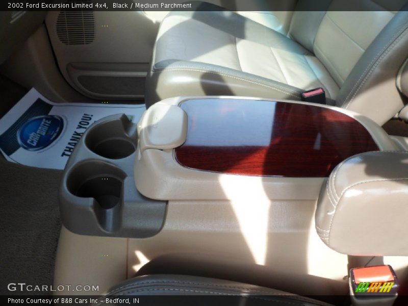 Black / Medium Parchment 2002 Ford Excursion Limited 4x4