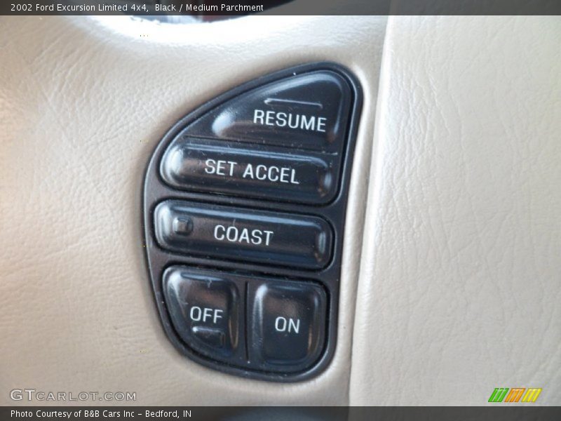 Controls of 2002 Excursion Limited 4x4