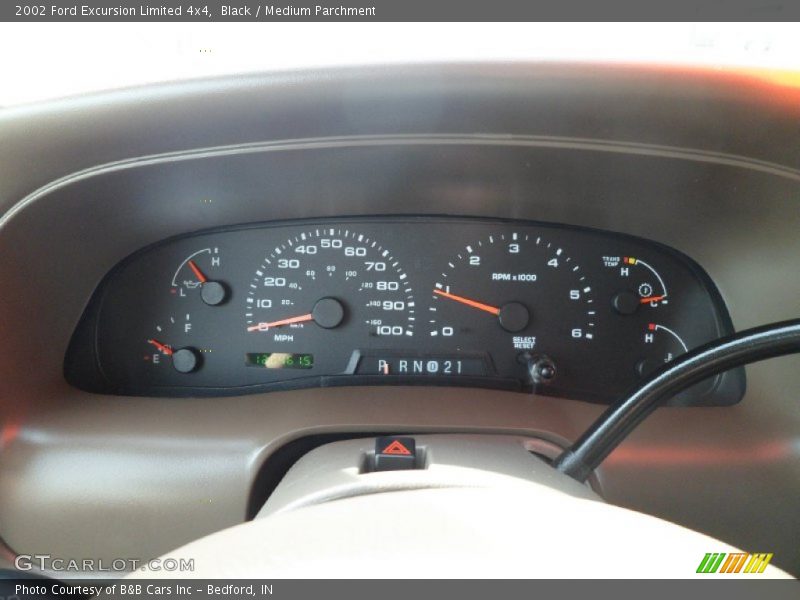  2002 Excursion Limited 4x4 Limited 4x4 Gauges