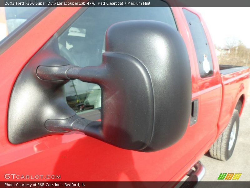 Red Clearcoat / Medium Flint 2002 Ford F250 Super Duty Lariat SuperCab 4x4