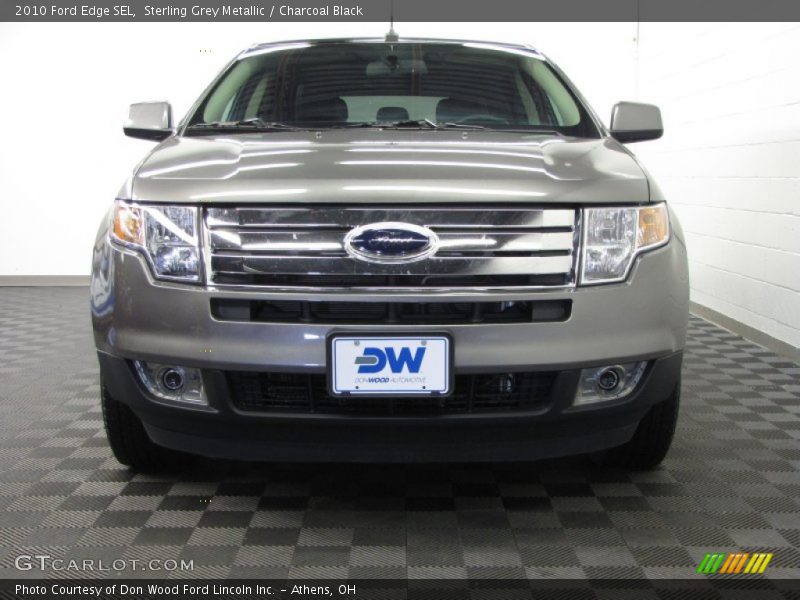 Sterling Grey Metallic / Charcoal Black 2010 Ford Edge SEL