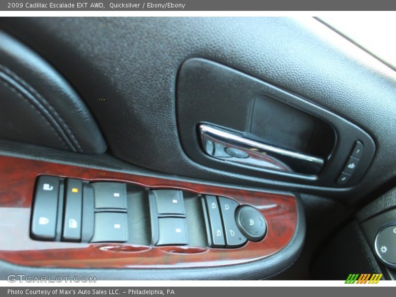 Quicksilver / Ebony/Ebony 2009 Cadillac Escalade EXT AWD