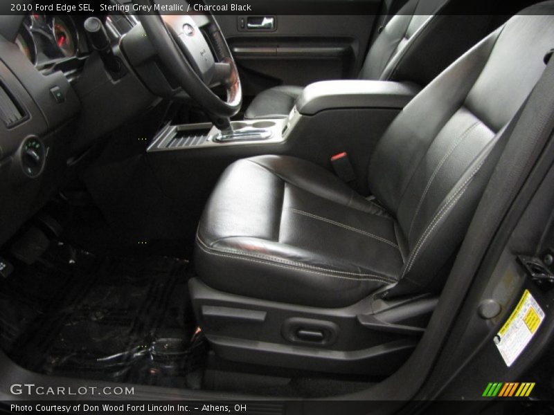 Sterling Grey Metallic / Charcoal Black 2010 Ford Edge SEL