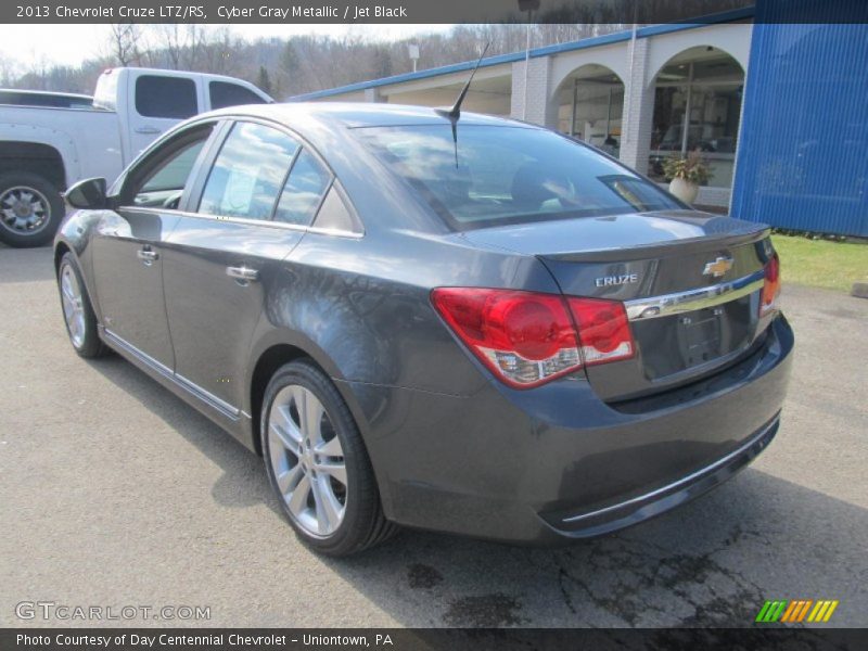 Cyber Gray Metallic / Jet Black 2013 Chevrolet Cruze LTZ/RS