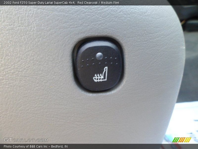 Red Clearcoat / Medium Flint 2002 Ford F250 Super Duty Lariat SuperCab 4x4
