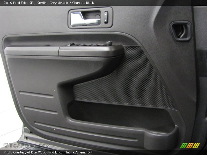 Sterling Grey Metallic / Charcoal Black 2010 Ford Edge SEL