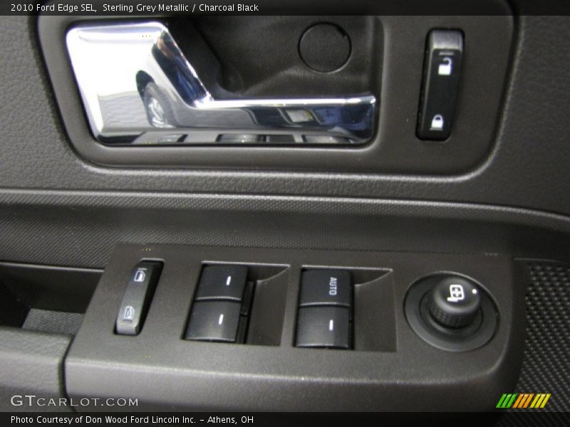 Sterling Grey Metallic / Charcoal Black 2010 Ford Edge SEL