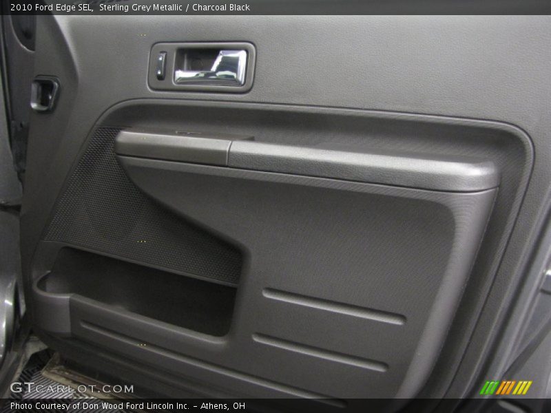 Sterling Grey Metallic / Charcoal Black 2010 Ford Edge SEL