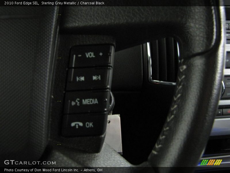 Sterling Grey Metallic / Charcoal Black 2010 Ford Edge SEL