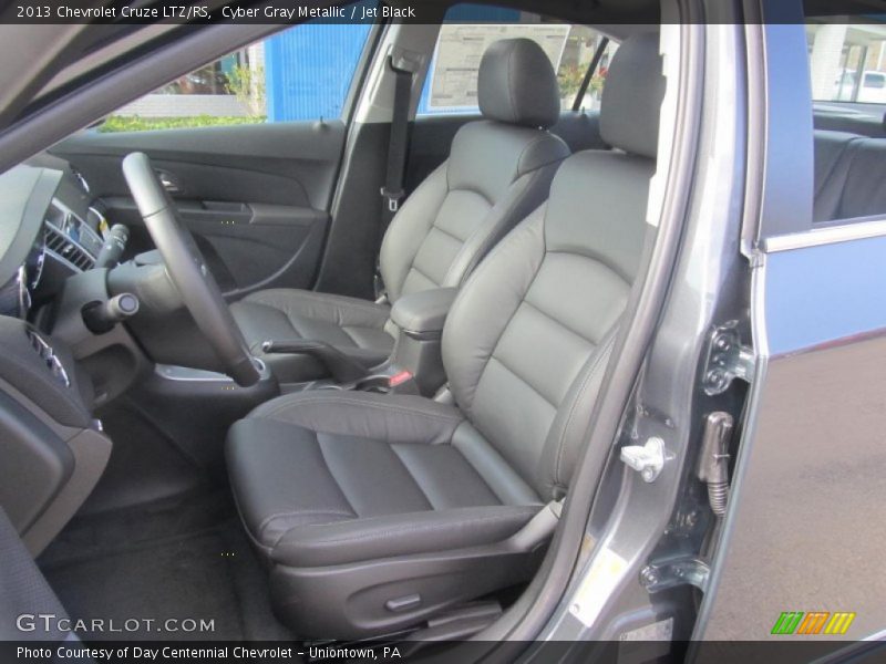 Cyber Gray Metallic / Jet Black 2013 Chevrolet Cruze LTZ/RS