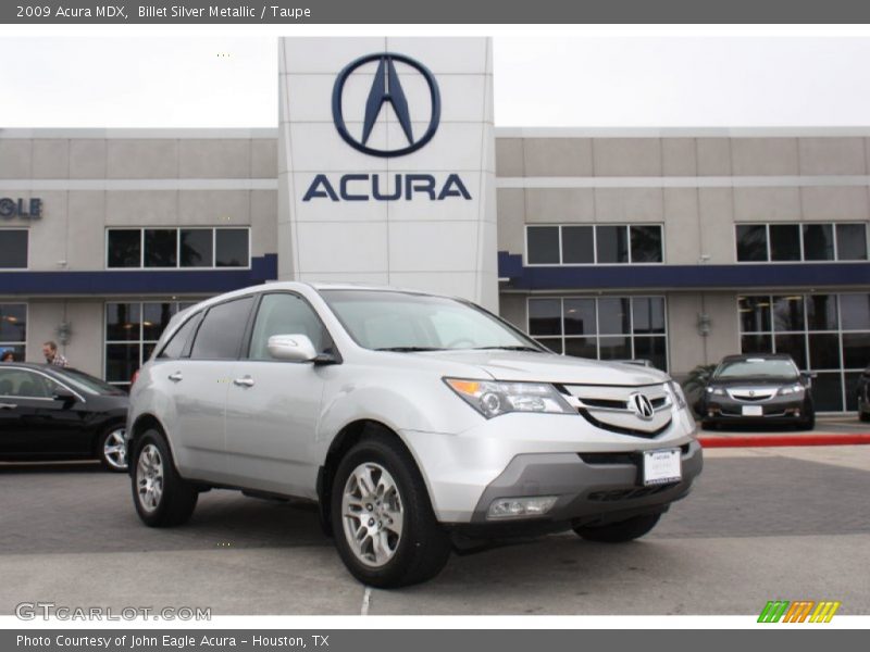 Billet Silver Metallic / Taupe 2009 Acura MDX