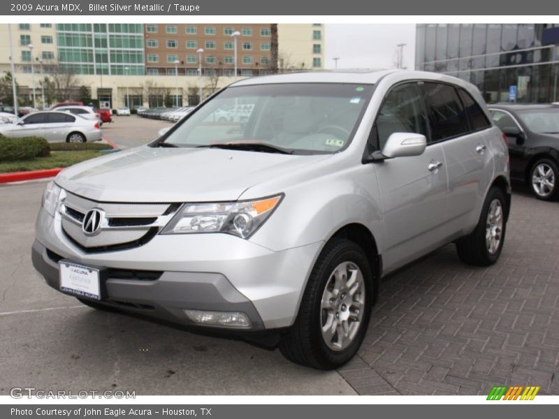 Billet Silver Metallic / Taupe 2009 Acura MDX