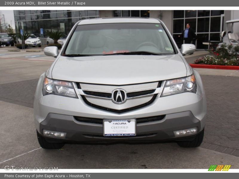 Billet Silver Metallic / Taupe 2009 Acura MDX