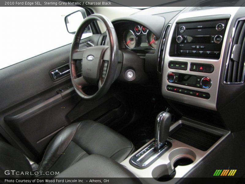 Sterling Grey Metallic / Charcoal Black 2010 Ford Edge SEL